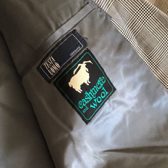 Vintage Cerrutti  1881 houndstooth check double breasted blazer. - Picture 10 of 15